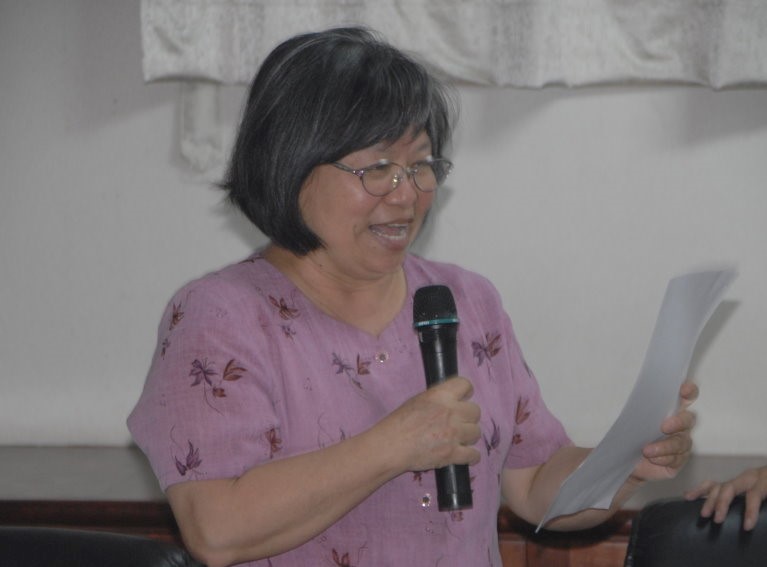 主持人公害防治組蔣永正組長。