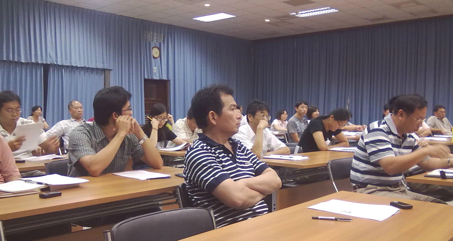 台中區農業改良場植物保護人員與會概況。