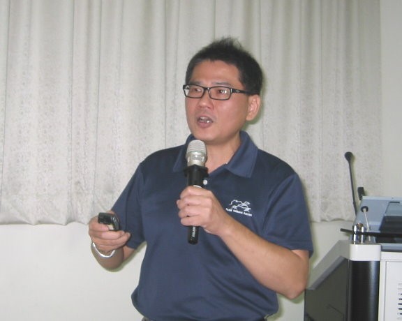 課程講師李仁厚助理。
