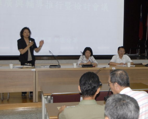 殘毒管制組李宏萍組長出席致意。
