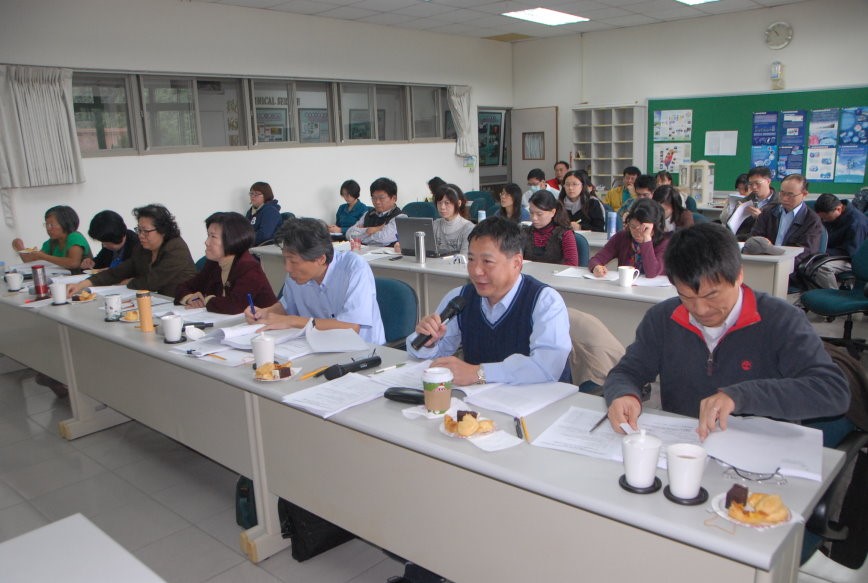 前排為科技計畫審查委員。