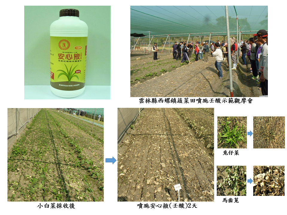 藥毒所研發產品──壬酸製劑技術移轉台肥公司
