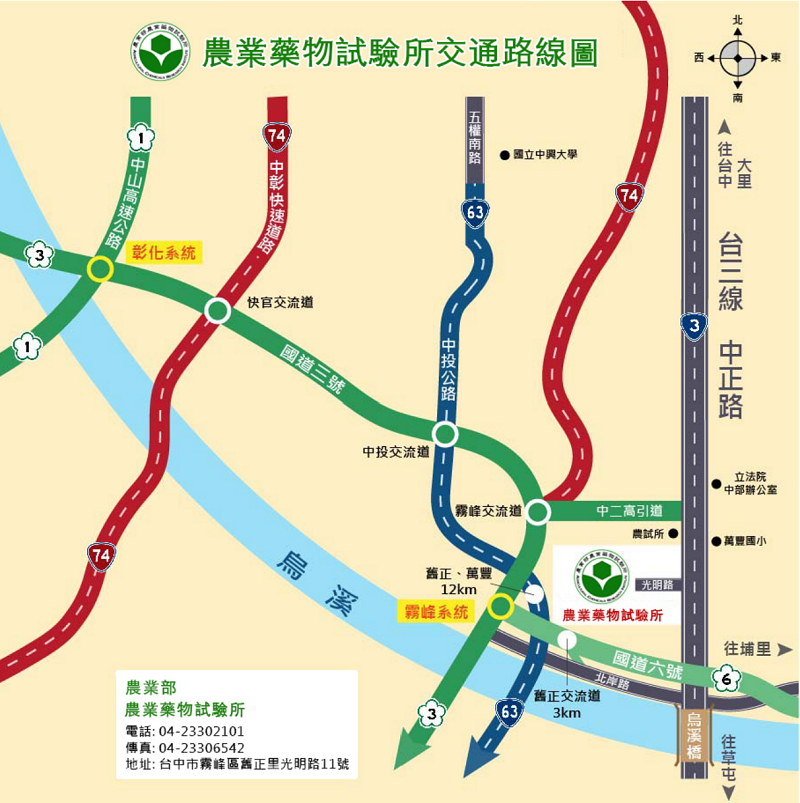 交通路線圖