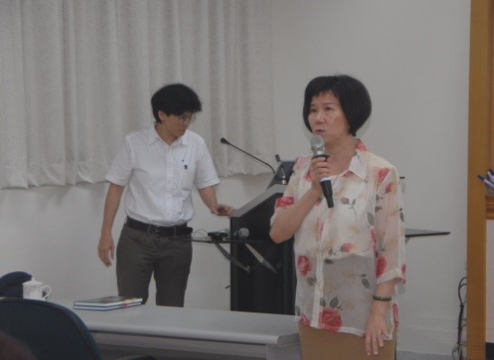 主講人殘毒管制組徐慈鴻組長。