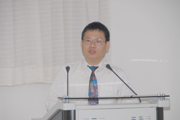 主講人林彥甫講師。