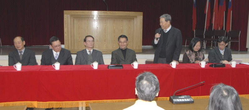 高清文所長報告本所近年之工作成果。