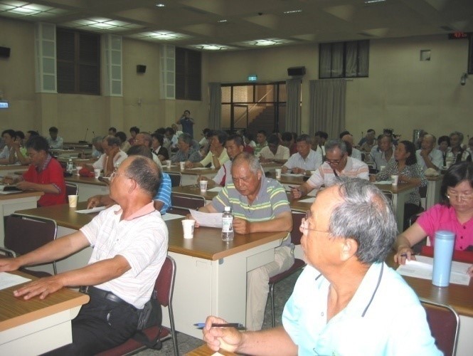 田中鎮公所至所農業講習會場翦影