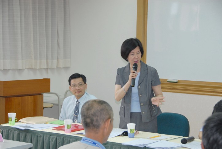 本所費雯綺副所長綜合座談致詞。