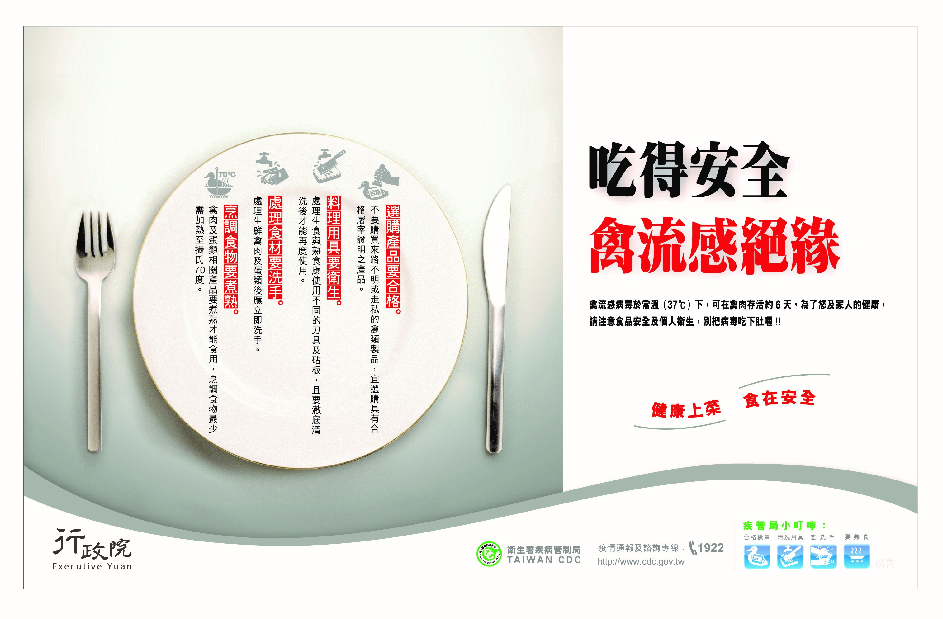 吃得安全禽流感絕緣