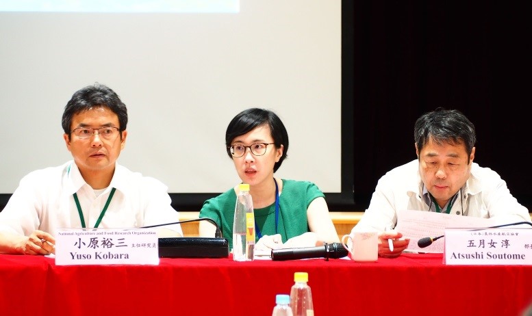來自日本的專家進行專題演講並參與座談提問。