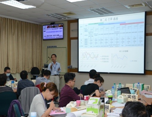「IPM技術應用與計畫制定實作」課程模擬實作，各組分享情形。