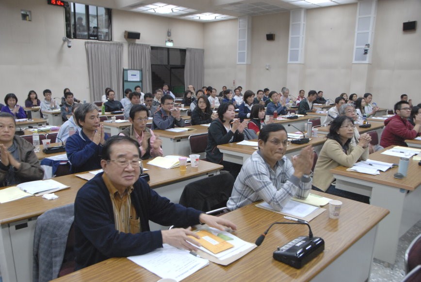 農藥管理人員複訓會場翦影。
