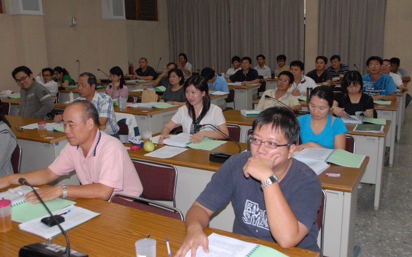 學員上課情形。