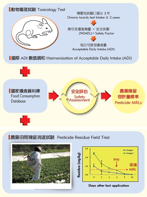 Assessment for Pesticide MRLs (Maximum Residue Limits) and PHI (Pre-harvest Interval)