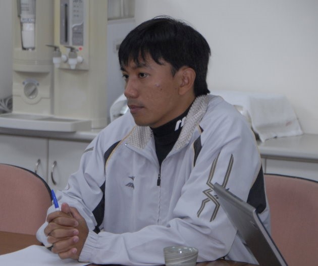 陳富翔先生作簡報說明。