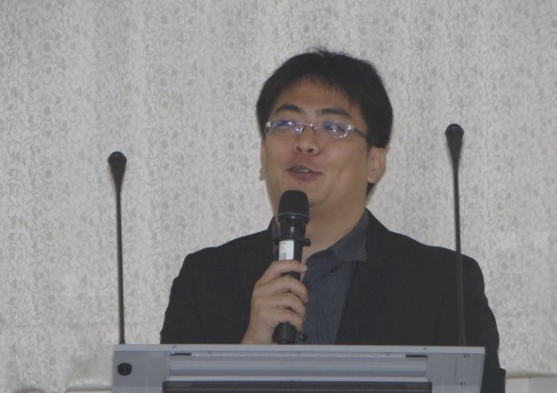 主講人鼎盛資科公司林志遠顧問。
