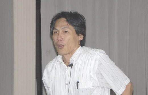 馮海東副所長主講「農藥登記之田間試驗現制」。