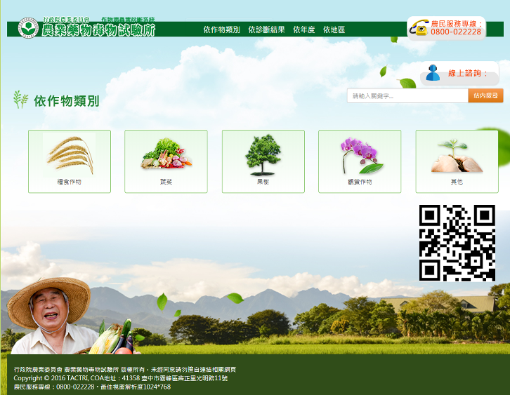 作物病蟲害診斷系統