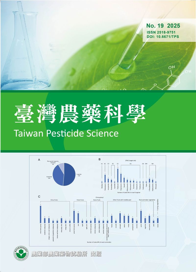【臺灣農藥科學】第19期出刊