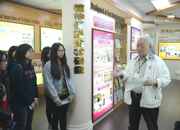 蘇文瀛副所長說明本所業務內容