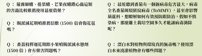 植物保護信箱(110)