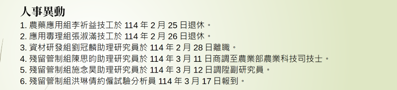 近期公告看板(110)